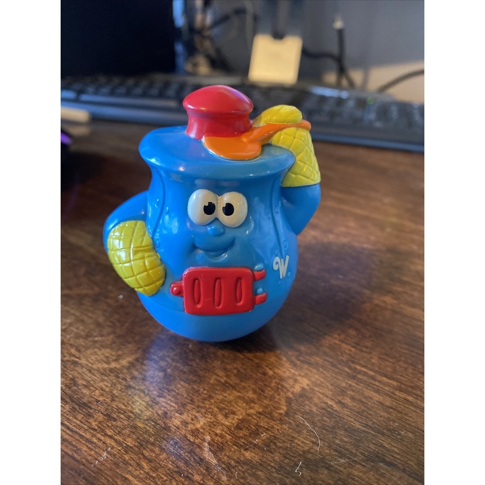 Weeble Wobbles Blue Oven Playskool 2004 Chef‎ Figure Rare